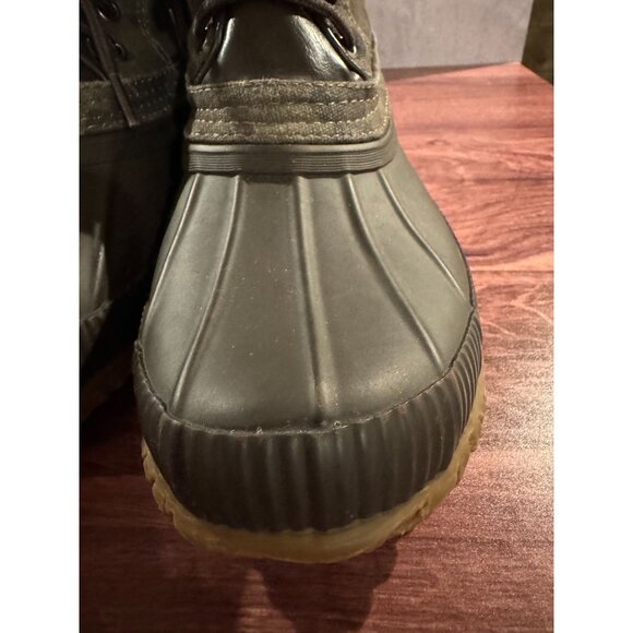 Tommy Hilfiger Mens Camo Duck Boots Size 9 US LIKE NEW - Picture 8 of 12